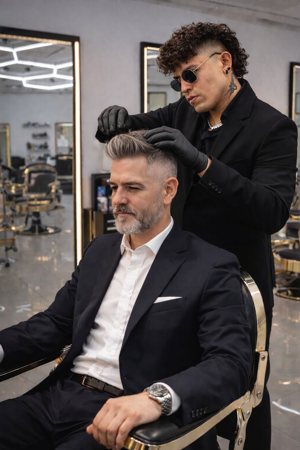 Erick trabajando